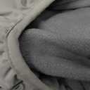 Full Body Dog Coat - Warm Fleece Jacket for Large Dogs, Turtleneck Winter Coats with Harness, Reflective Dog Snowsuit Windproof Puffer Jackets with Legs for Weimaraner, Burgundy XL