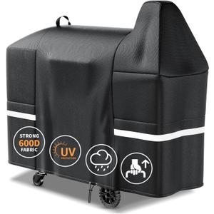 Grisun Grill Cover for Pit Boss Austin XL, Rancher XL, 1000/1100/1150 Series - 1000C, 1000D3, 1000SC, 1000SC2, 1000SQ,1000T4, 1100 Pro, 1150 Pro, 600D Anti-Fade Waterproof Pellet Grill Cover
