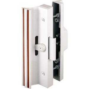 Prime-Line C 1116 Diecast Sliding Door Handle Set, White (Single Pack)