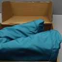 14 Piece Outdoor Patio Waterproof Cushion Covers, Fits 6-Seat Wicker Rattan Sectional Couch Chair Furniture Cover Replacement Set - Fade-Resistant Patio Cushion Covers with Zipper (Peacock Blue)