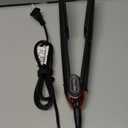 Flat Iron Hair Straightener by Terviiix - Ceramic & Tourmaline for Smooth, One-Swipe Results, Salon-Grade Wide 1-3/4 Inch Straightening Iron Gently Straightens Thick, Curly, Black & Natural Hair