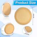 25Pcs 40mm Blank Challenge Coin Engraving Blanks Coins Threaded Edged with Acrylic Protection Box Hand Personalized DIY Craft Coin for DIY Crafts Birthday Travel Commemorative Collection, Gold