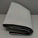 Comfy Solid Color Runner Area (10x2, Black) 