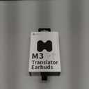 Timekettle M3 Language Translator Earbuds, Two-Way Translator Device with APP for 40 Languages and 13 Offline Translation Packs, Fast Reaction with Revolutionary Al Semantic Tech (Offline Version) (White)