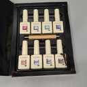 CANNI 8 Pcs 9 ML Cat Eye Gel Nail Polish Set, Red Pink Blue Green Yellow Glitter Rainbow Holographic Cat Eye Gel Polish Kit with Magnet Shimmer Colors Nail Art Manicure Salon DIY Gifts