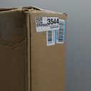 IRIS USA 24" Wreath Storage Container With Latches and Handle, 2 Pack, For Holiday Garland/Wreath, Holiday Decorations, and Heavy Duty, Portable, High Protection, and Space Saving Storage, Clear/Red