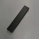 Ceramic Knife - 7 inch Chef's Santoku Knife - Sharp Ceramic Kitchen Knife with Sheath Cover (Black)