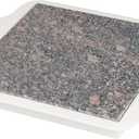 Food Warmer Plate - Microwavable 9-Inch Marble Hot Plate Keeps Food Warm Longer - Great for Parties, Family Gatherings, and Holidays