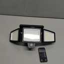 Tuffenough Solar Outdoor Lights 2500LM 210 LED Security Lights with Remote Control,3 Heads Motion Sensor Lights, IP65 Waterproof,270° Wide Angle Flood Wall Lights with 3 Modes(1 Packs)