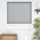 LazBlinds Cordless Cellular Shades, Light Filtering Honeycomb Shades for Home, Thermal Insulation Noise Reduction Blinds for Windows, 34'' W x 64'' H, Dark Grey