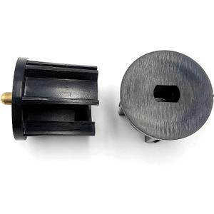 Universal Replacement of The Outdoor/Indoor Roller Blind and Roller Shade (Black, 38mm Clutch Plug)