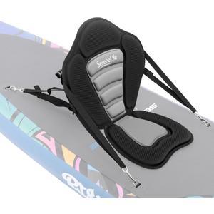 SereneLife Detachable SUP Seat | Adjustable Paddle Board Seat for Kayaks & Paddleboards | Ergonomic High Back Support, Kayak Seats for All Body Sizes | Suitable Fishing Boats & Rowboats