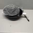 Carbon Steel Wok, 13-Inch, Pre-Seasoned, Non-Stick, with Lid and Spatula, Flat Bottom, Ideal for Stovetop Cooking