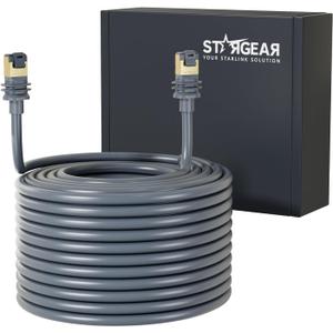 Starlink Cable Gen 3 30M/100FT, Starlink Gen 3 Cable for Starlink Standard 4/4X/V3/REV 4/MINI, Extension Replacement Starlink Ethernet Cable Satellite Internet Kit Waterproof Outdoor