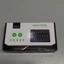 Rechargeable AA Batteries with Charger, HiQuick 2800mAh High Capacity Double A Batteries 8 Counts with 8 Bay AA AAA Smart Battery Charger for Ni-MH Ni-CD, Fast Charging