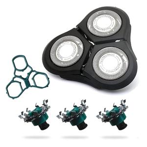 RQ11 Replacement Heads Compatible with Philips RQ11 Replacement 1150X 1160X 1170X 1180X, Compatible with Norelco Rq11 New Upgraded Electric Shaver 2D Models (1 Head)