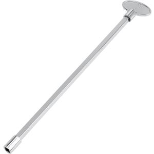 Stanbroil Universal 12-Inch Gas Valve Key, Fits 1/4" and 5/16" Turn Ball Valve for Gas Fire Pits and Fireplaces, Polished Chrome