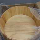 17 x 5.9 Inch Extra Large Wood Salad Bowl, Mixing Salad Fruits