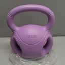 RUNWE 3 Handle Kettlebells Weight - Weight for Women Options 5, 10, 15 and 20 LB for Russian Twists AB Exercise, Weightlifting and Core Fitness Exercise Home Gym [Single in Sold]