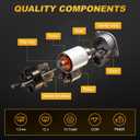New Starter Motor 17825 Replacement for Toyota Camry 02-17 Sienna 04-16 Highlander 04-19 RAV4 06-18 Solara 02-08 Avalon 05-18 Lexus RX330 RX350 ES330 ES350 NX200t Scion XB TC Pontiac Vibe