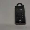 Fingerprint Key Lock Box with Code, Wireless Digital Lock Box with Bluetooth APP Control, Large Waterproof Key Hider for Airbnb Storage Unit Outdoor Wall Home Office Warehouse Realtor