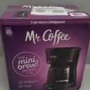 Mr. Coffee 5-Cup Mini Brew Switch Coffee Maker, Black