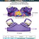 AEOCOO Toddler Swim Vest fo Kids, Puddle Pool Jumper for 1-2-3-4 Boys & Girls & Niños, Toddler Swim Aid Water Wings with Arm Floaties, Fun Patterns Float for Swimming Pool, Submarine ( S (1-3 year, 20-30Lbs)