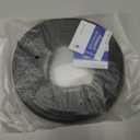 Black Rubber Weather Stripping Door Seal Strip, D Shape Door Weather Seal Strip, Self-Adhesive Soundproofing Frame Insulation Tape for Doors Frame/Window Seal,Blocks Cold Drafts Noise (23 feet)