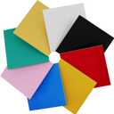 8 Pack Pre-Painted Colored Plywood Sheets,Basswood for Laser Cutting,12x12x1/8 Inch (3mm),Ideal for DIY Crafts, Engraving, Ornaments, Models Making (8 Colors Mixed)