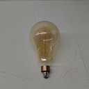 Philips 40W Equivalent Amber G63 Medium Dimmable LED Decorative Light Bulb - 1 Each
