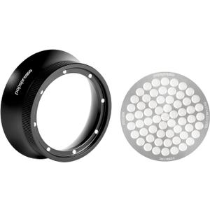 V3 53.3mm Magnetic Espresso Dosing Funnel & Puck Screen Set, 3cm High No Mess Design, Fits 53.3/54mm Tamper, Distributor & Portafilter, 316 Stainless Steel Filter for Even Extraction