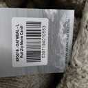 Aran Crafts Ireland Full Zip Mene Cardi, Size Large