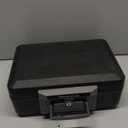 SentrySafe Fireproof Safe Box with Key Lock, Chest Safe with Carrying Handle to Secure Money, Jewelry, Documents, 0.25 Cubic Feet, 6.3 x 15.3 x 12.1 Inches, 1160