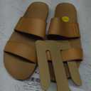 REEF Cushion Vista Women's Fashion Slide Sandal, Vegan Leather Strap, Ultra Soft Cushion Footbed, Size 9