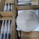 AmorArc Ceramic Dinnerware Sets,Handmade Reactive Glaze Stoneware Plates and Bowls Sets,Highly Scratch Resistant | Dishwasher & Microwave Safe Dishes Set,Service for 12 (36pc) (Cappuccino)