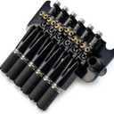6 String Headless Electric Guitar Bridge,10.5mm String Spacing,Black, 6 String Standard-fret