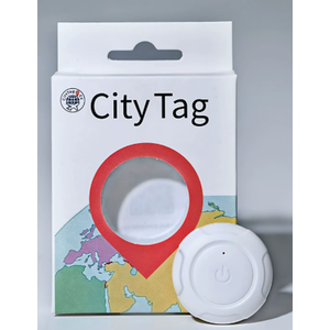 Mini City Tag Tracker GPS Unlimited Range Airtags Tracker Android Ios Smart Finder Locator Built-in Magnet