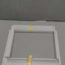 Pearwow Window Air Conditioner Side Panel with Frame, AC Insulation Side Panels Curtain Kit, Fits for Most 8000BTU Window AC Units