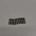 PATIKIL M10x20mm to M12x20mm Double End Threaded Stud Screw Bolt, 10 Pack 304 Stainless Steel Rod Bolts Thread Reducer Adapter for Furniture Fastener, Hardware Connectors