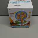 Toys for 1 2 3 Years Old Boys Girls, Musical Spin & Sing Alphabet Zoo with Lights & Sounds, Learning Educational Toys for Toddler 1-3, Christmas Birthday Gifts for Baby Kids Age 6-9-12-18 Months (Blue)