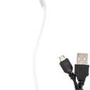 USB Charging Table Lamp with Flexible Neck, 3 Levels Dimmable LED Desk Light with Touch Switch, Night Reading Lamp, USB Table Lamp Dimmable