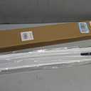 LazBlinds Cordless Cellular Shades, No Tools No Drill Blackout Honeycomb Shades Pleated Blinds for Windows, 23" W x 64" H, Silver White