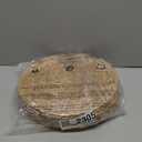 13 in Round Woven Placemats Plate Chargers Set of 10, Boho Farmhouse Rustic Woven Place Mats for Dining Table Decor, Rattan Wicker Table Mats Jute Braided Chargers for Dinner Plates (Natural Color)