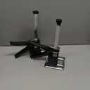 Labor Saving Arm Jack Handle 2 Pack, Construction Jack, Wall Tile Locator, Multi Function Height Adjustment Lifting Device, Door Panel Lifting Cabinet, Raised 6.69 in, Pair Dynamic Load 450 LB (Black)