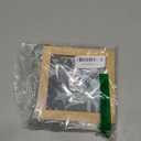 Egofine 5x5 Picture Frames Made of Solid Wood Covered by Plexiglass Display 4x4 with Mat or 5x5 without Mat, for Table Top Display and Wall Mounting Photo Frame, Natural Wood