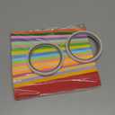 Lincia 600 Sheets Christmas Paper Chain Garland, Construction DIY Crafts Chain Strip for Thanksgiving Winter Party Decor, 1x8 Inch with Double Sided Tape (Bright)