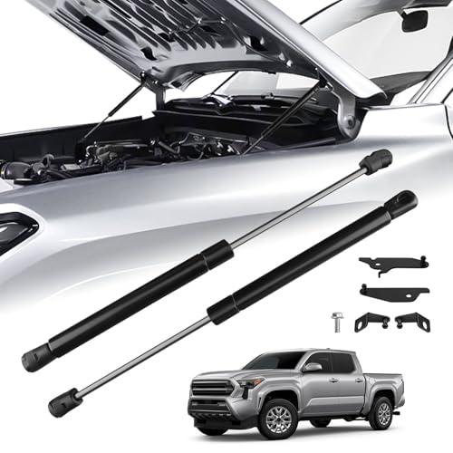 TECHPICCO Hood Struts for Toyota Tacoma 2024 2025+ and 4Runner 2025+, Hood Lift Support No Drill Front Gas Springs Shocks Compatible with Toyota Tacoma/4Runner Accessories