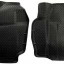Husky Liners Classic Style Floor Mats | Fits 1994 - 2001 Dodge Ram 1500; 1994 - 2002 Dodge Ram 2500/3500 | Front Row, 2-pc Black - 30711