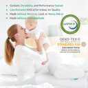 UTTU Cervical Pillow for Neck Pain Relief, Memory Foam Neck Pillow for Sleeping, Adjustable Orthopedic Sandwich Pillow, Contour Cooling for Side Back Stomach Sleeper, King(27.6"15.7"5.2"/4.5")