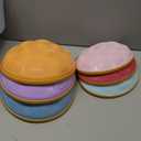 OUTREE Stepping Stones for Kids, 6 Pcs Balance Training and Sensory Coordination Turtle Stepping Stones for Obstacle CourseNon-Slip Bottom Balance Stones for Indoor or Outdoor Play